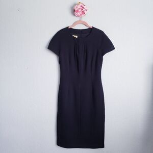 Michael Kors Collection Black Virgin Wool Dress